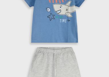 Σετ πυζάμα | ΕΚΡΟΥ ΜΕΛΑΝΖΕ - Energiers - 